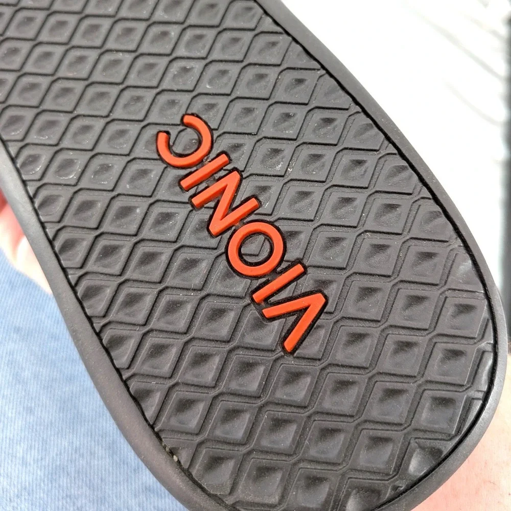 Vionic Tide II Flip Flops Red Orthotic Sandals‎ Comfort Thong Size 12